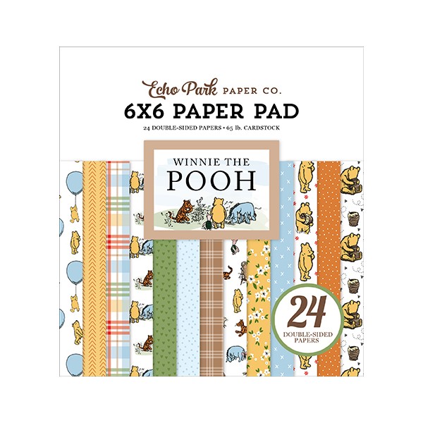 Winnie The Pooh 6x6 Paper Pad