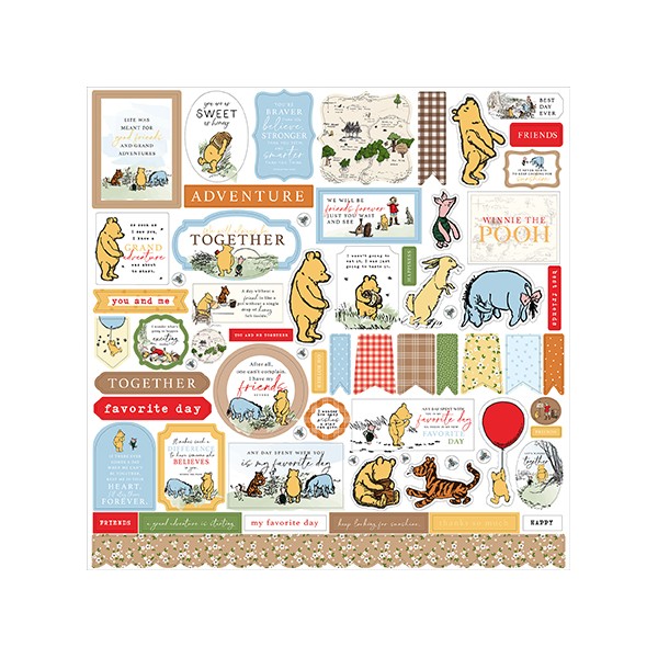 Winnie The Pooh Element Sticker