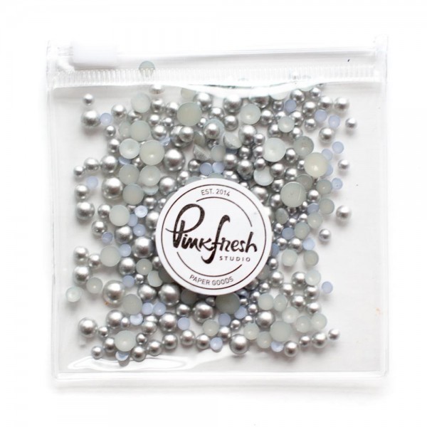 Metallic Pearls Essentials - Silver