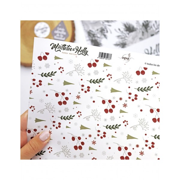 Papel laminado Mi Navidad perfecta