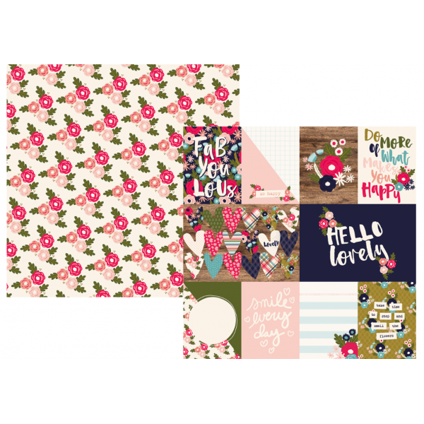 Hello Lovely 3x4 & 4x6 Joournaling card elements