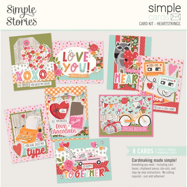 Heartstrings Simple Cards Card Kit