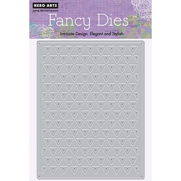 Fancy Dies. Triangle Background