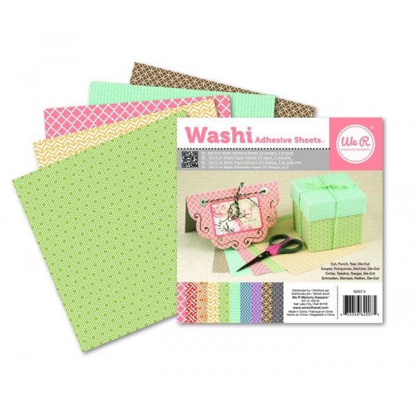 Washi adhesive sheets