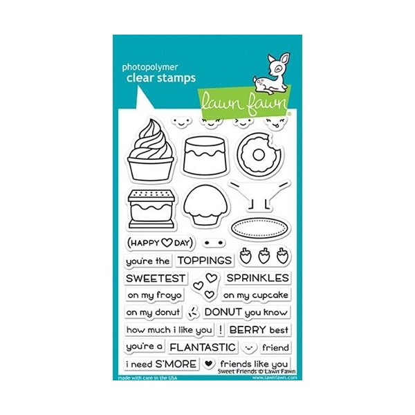 Clear Stamps. Sweet Friends