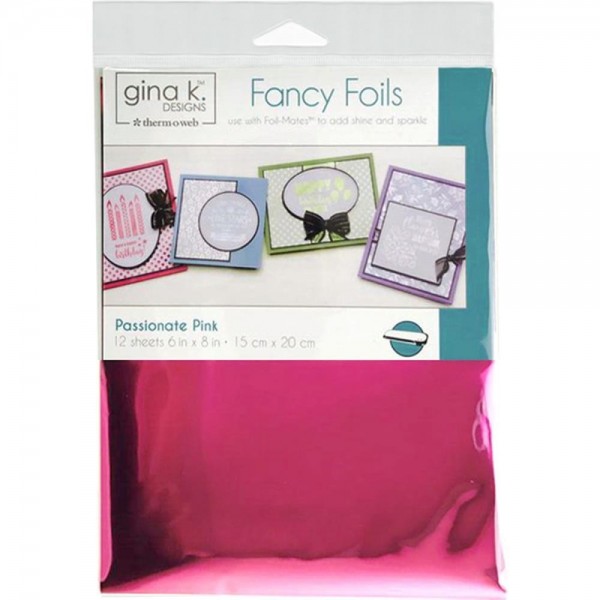 Fancy foils. Passionate Pink
