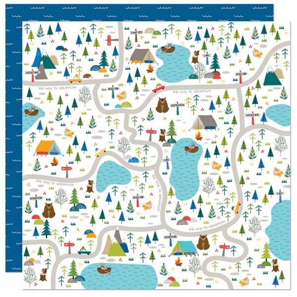 Let's go on adventure. Park map