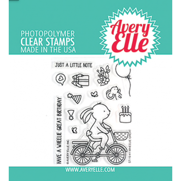 Clear stamps. Wheelie great
