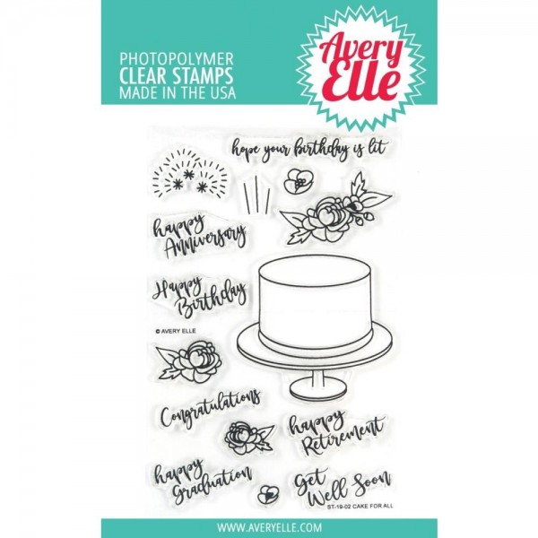 Clear stamps & dies. Cake for all
