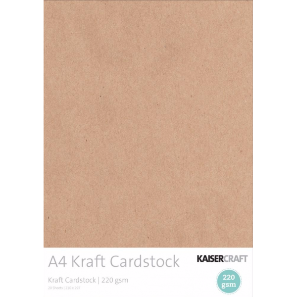 A4 Kraft cardstock
