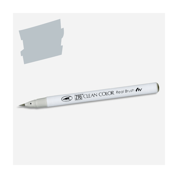 Clean color real brush marker. Light gray
