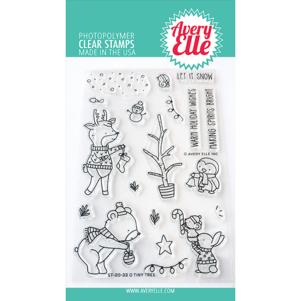 O Tiny Tree Clear Stamps