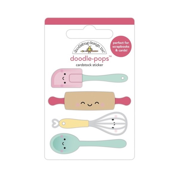 Doodle-pops. Bakers kneads. Made with love