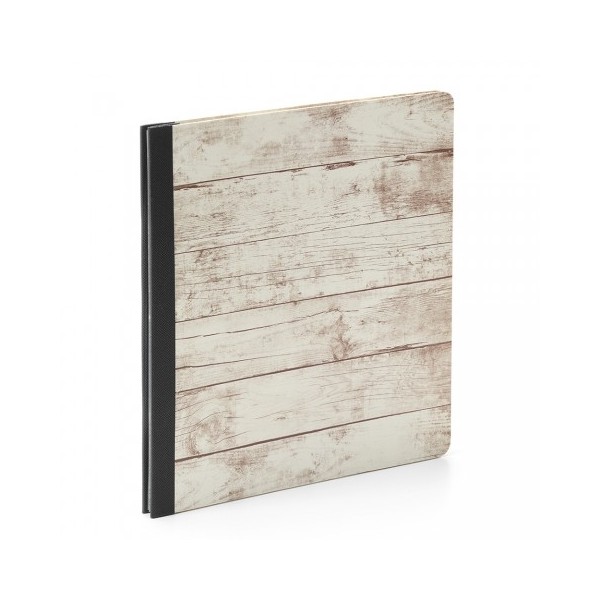 6X8 Snap Flipbook - Whitewashed Wood