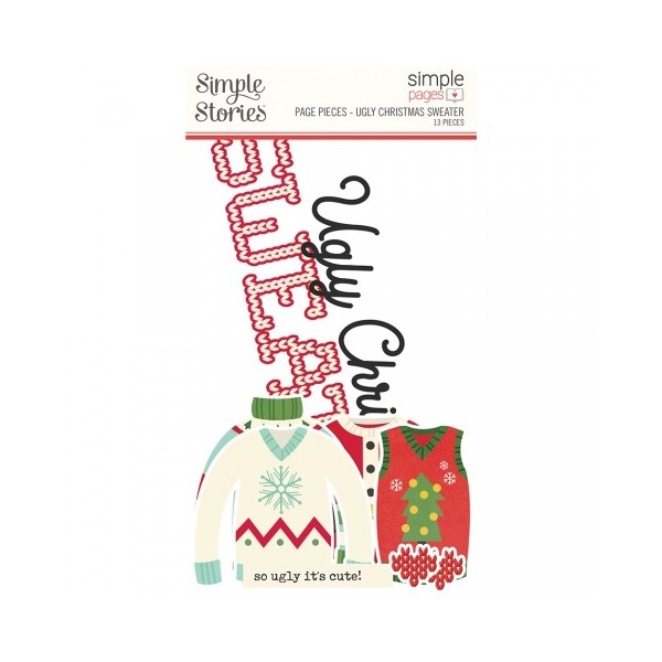Simple Pages Page Pieces. Ugly Christmas Sweater