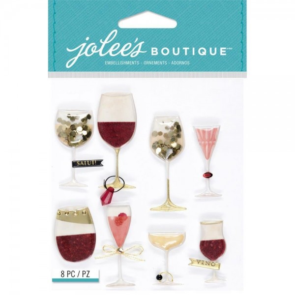 Jolee's. Wine Glass