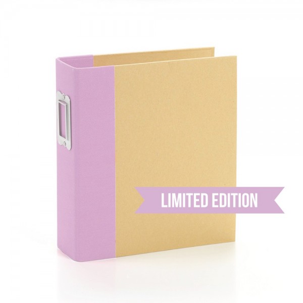 6x8 Snap Binder. Lilac - Limited edition