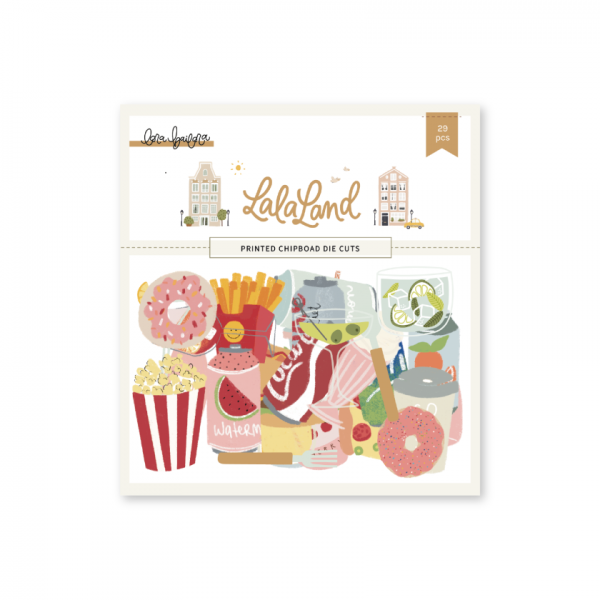 LALA LAND - Die cuts chipboard