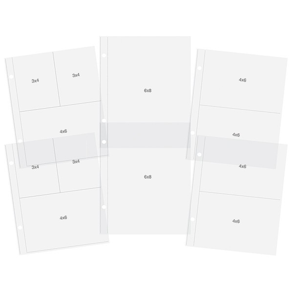6x8 Pocket Pages Multi Pack