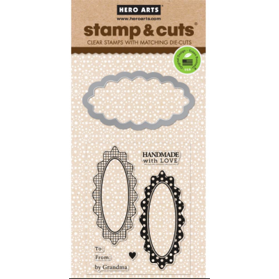 Stamp & cuts Handmade tags