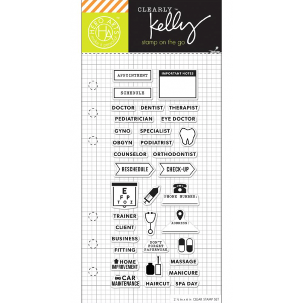 Planner Appointment Clear Stamps