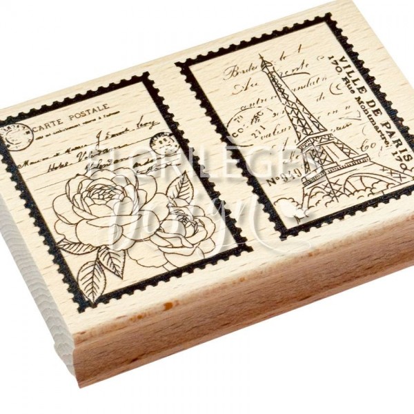 Sello de madera - Timbre de Paris