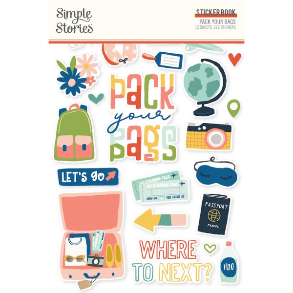 Pack Your Bags - Sticker Book
